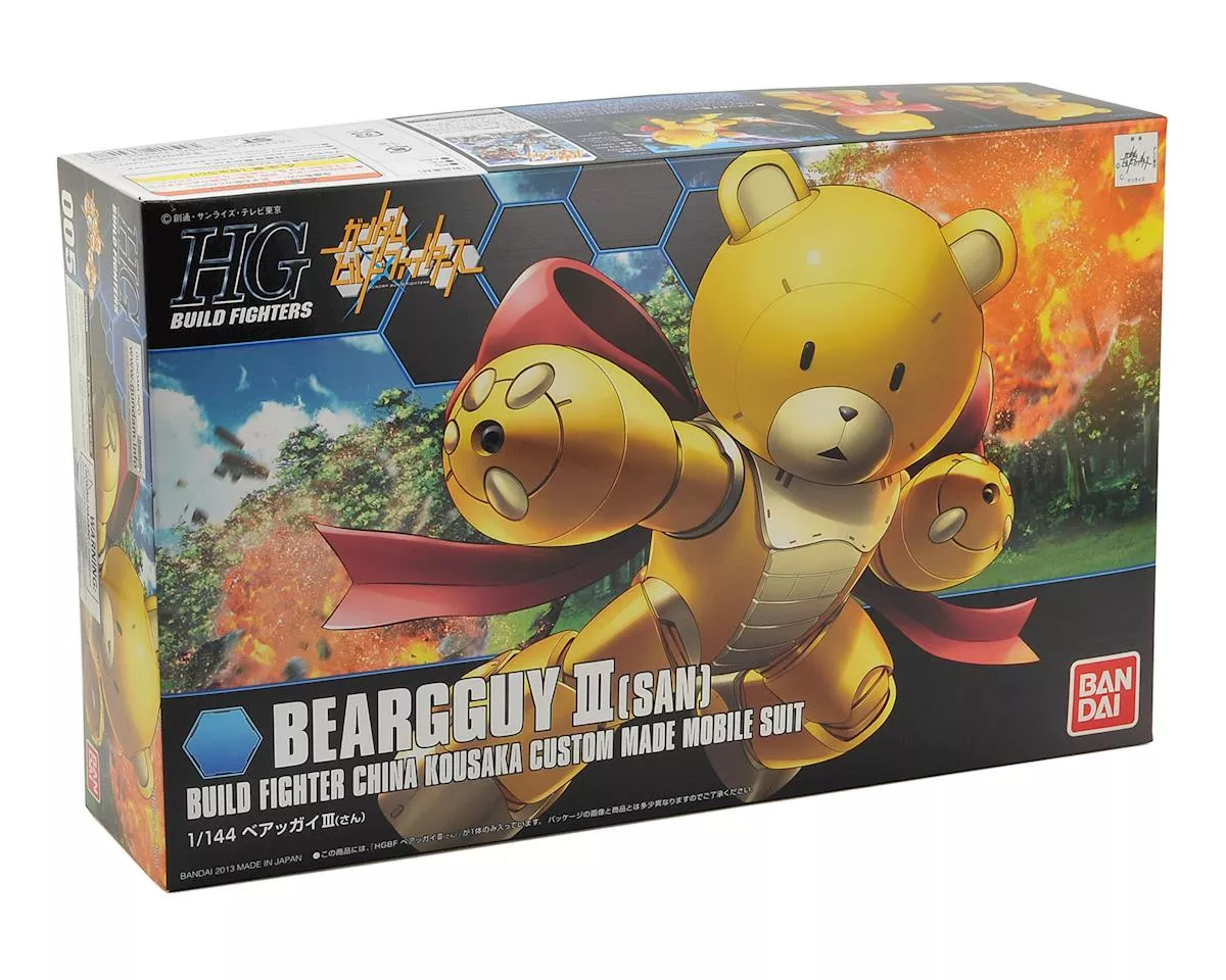 #05 Bearguy III (San). "Gundam Build Fighters" HGBF 1/144