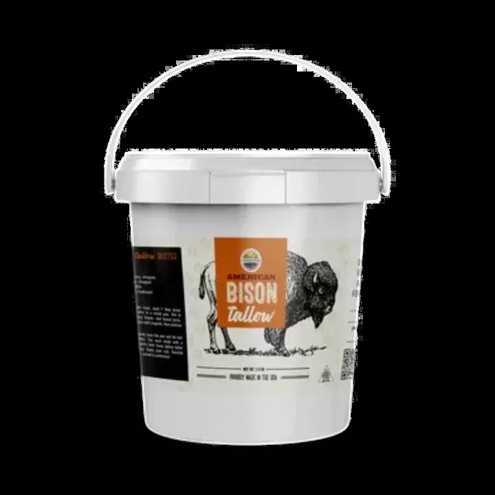 1.5 lb Tub Gourmet Bison Tallow