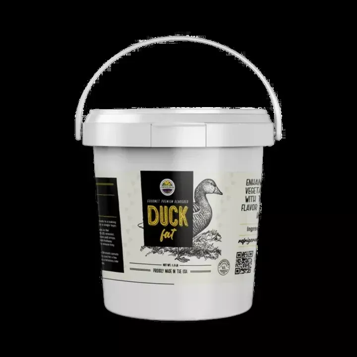 1.5 lb Tub Premium Rendered Duck Fat