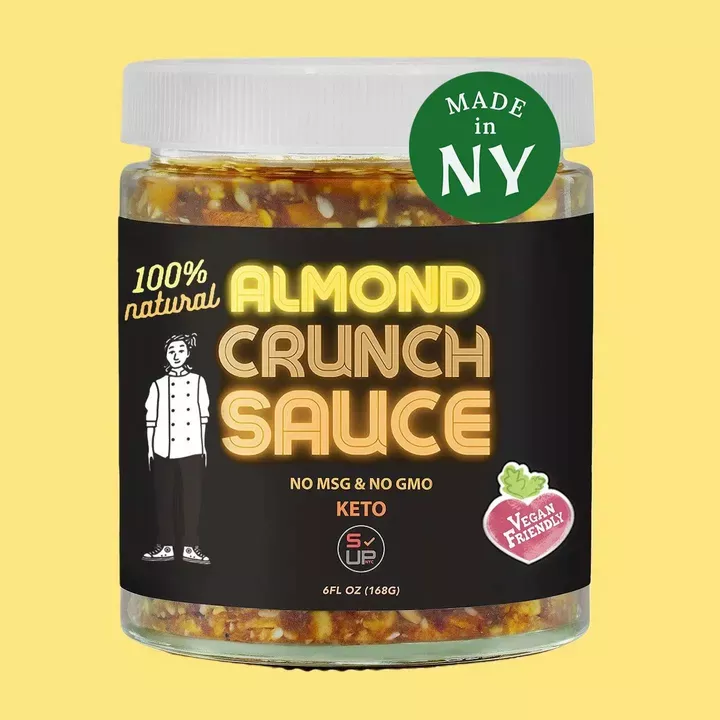 100% All-Natural Almond Nut Crunch Food Sauce - Sauce Shop
