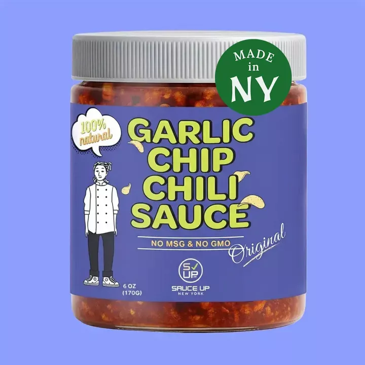 100% All-Natural Original Garlic Chip Chili Sauce - Topping!