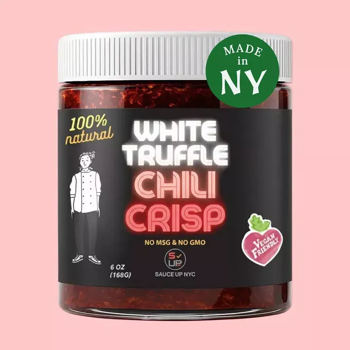 100% All-Natural Premium Chili Crisp Sauce (White Truffle)