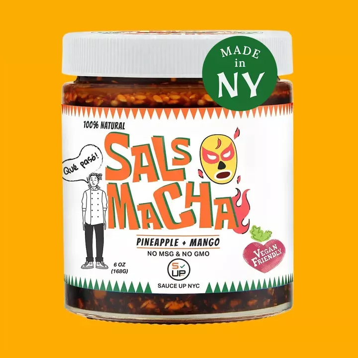 100% All-Natural Salsa Macha - Pineapple + Mango