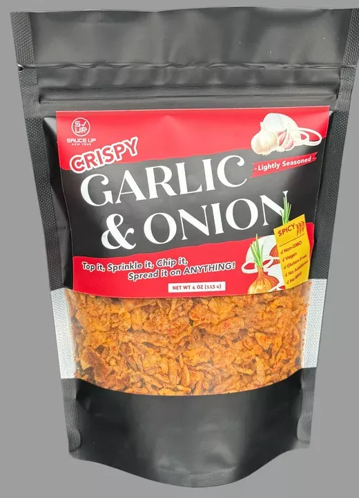 100% Real Crispy Garlic & Onion (Extra Spicy) - Topping!