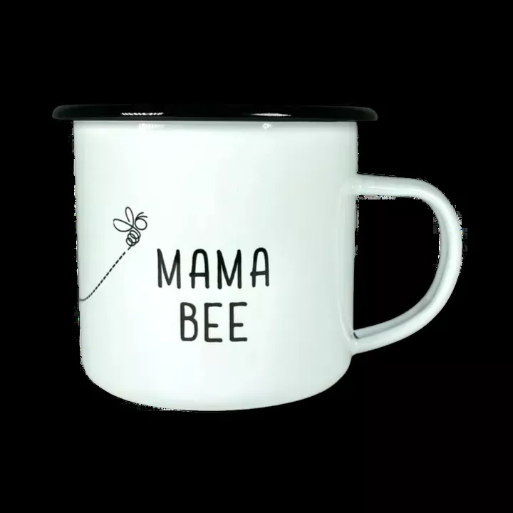12oz Enamel Mama Bee Mug