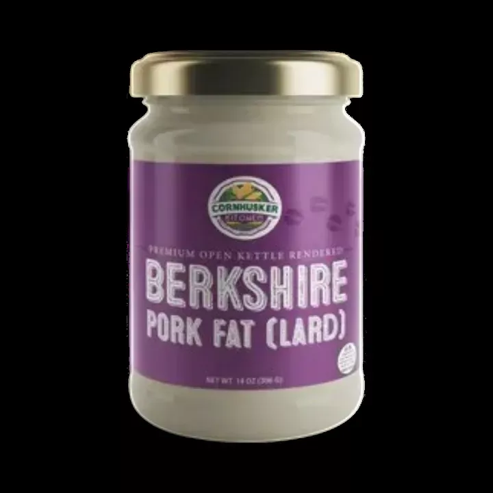 14 oz Jars - Berkshire Premium Pork Lard