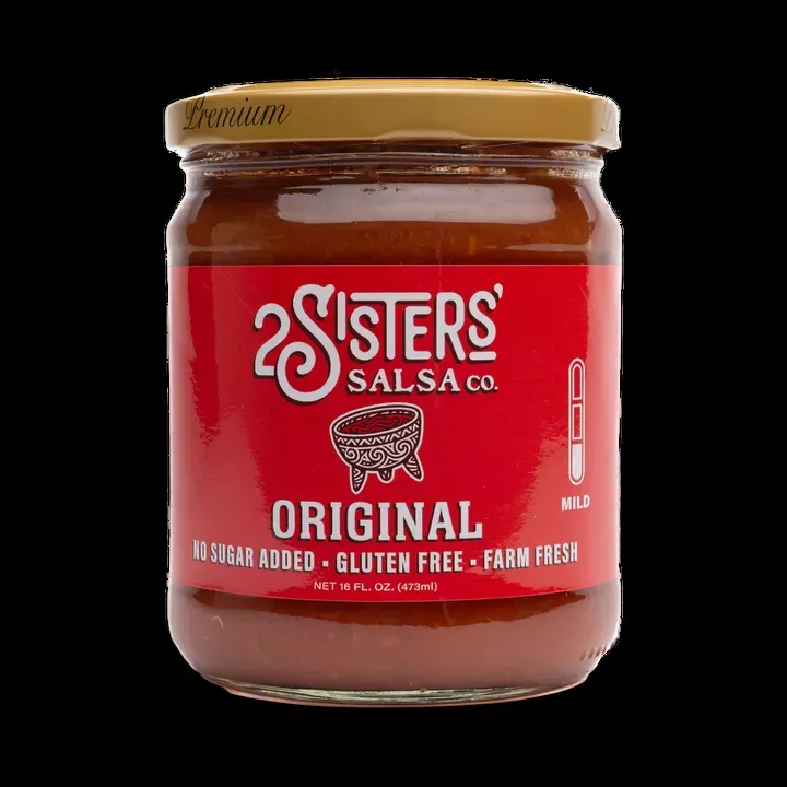 2 Sisters' Salsa –OriginalClean Label, No Sugar Added – 16 oz