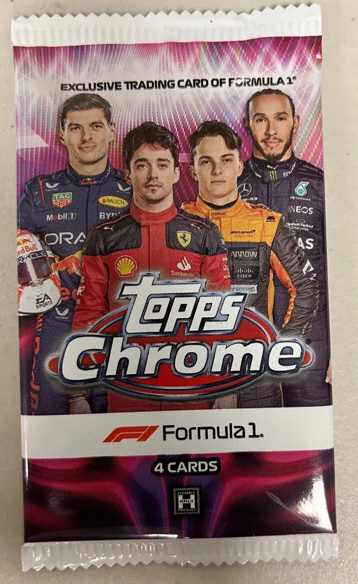 2023 Topps Formula 1 Racing Chrome Hobby Pack