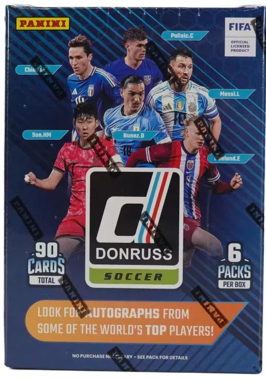2024/25 Panini Donruss Soccer Hobby Blaster Box