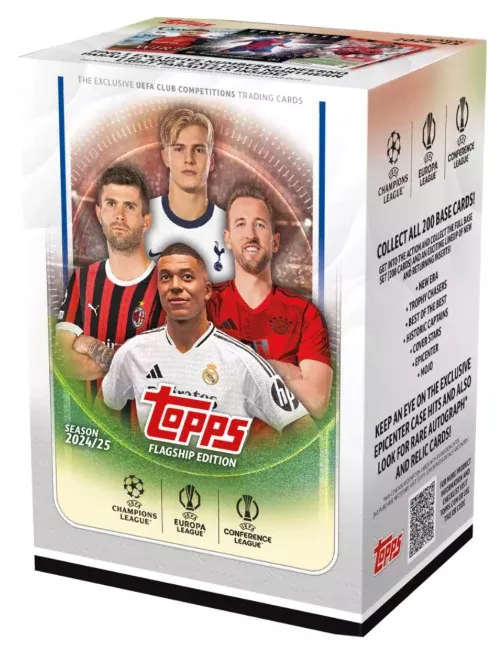 2024/25 Topps UEFA Club Competitions Soccer Blaster Box