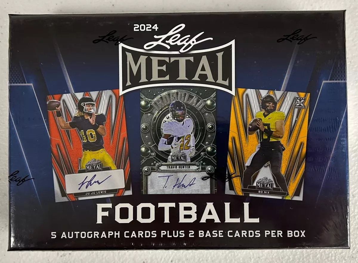 2024 Leaf Metal Draft Football Hobby Box