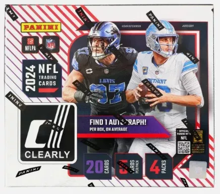 2024 Panini Clearly Donruss Football Hobby Box