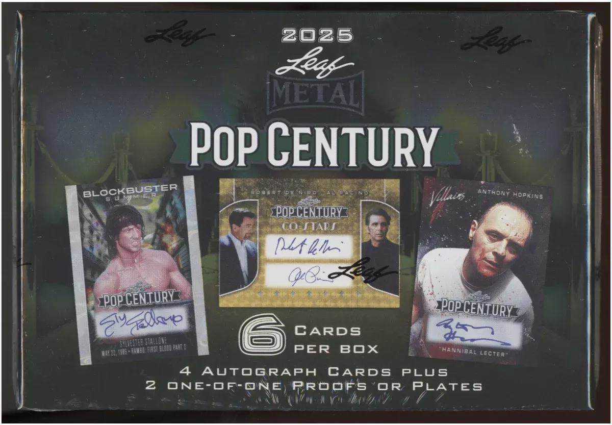 2025 Leaf Pop Century Metal Hobby Box