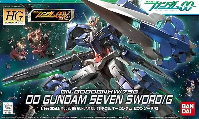 #61 00 Gundam Seven Sword/G HG "Gundam 00", Bandai Hobby HG 00