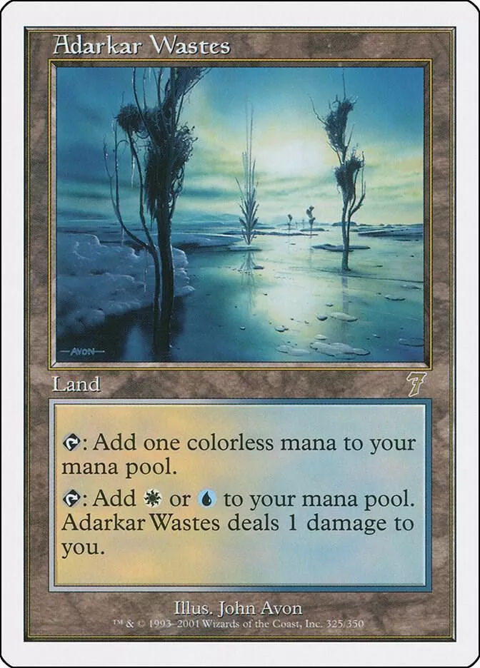 Adarkar Wastes - 7th Edition #325/350