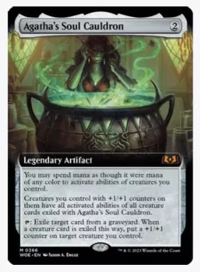Agatha's Soul Cauldron (Extended Art) - Wilds of Eldraine - #0366