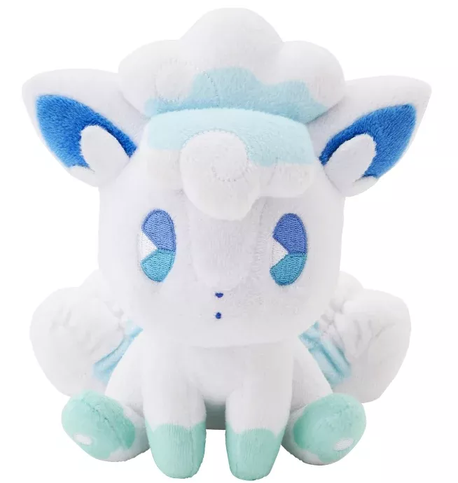 Alolan Vulpix Psycho Soda Refresh Japanese Pokémon Center Plush