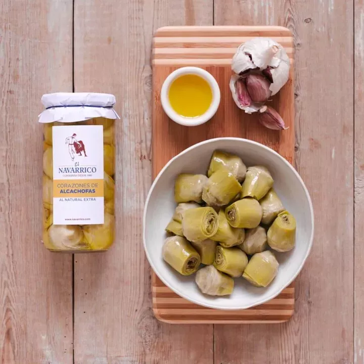 Artichoke Hearts in brine by El Navarrico