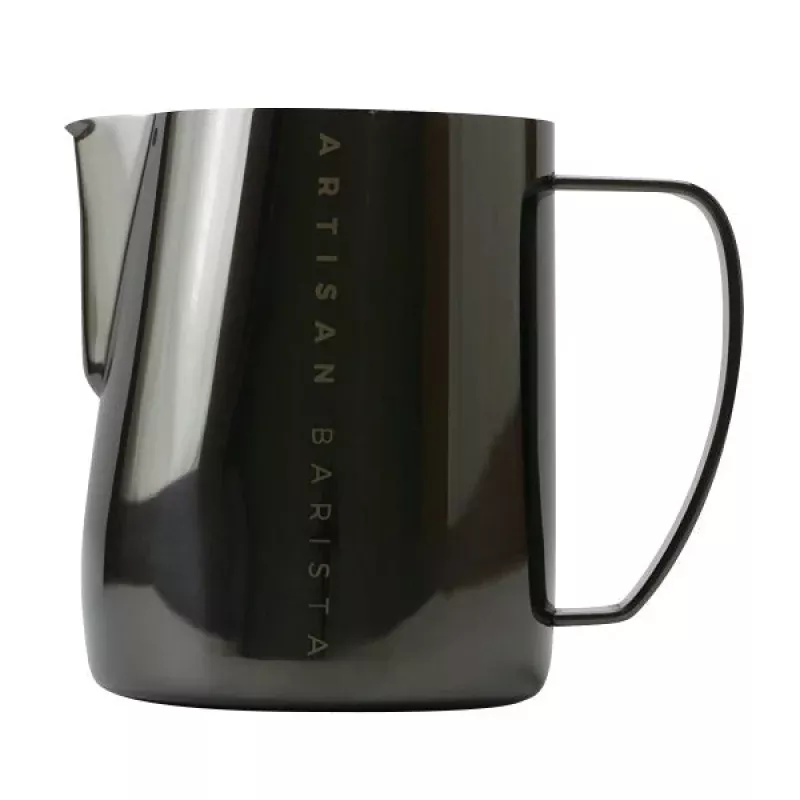 Artisan Barista Milk Jug|350ml|Metallic Black