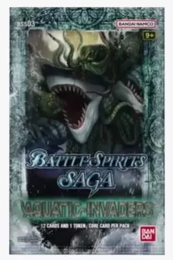 Battle Spirits Aquatic Invaders Booster Pack