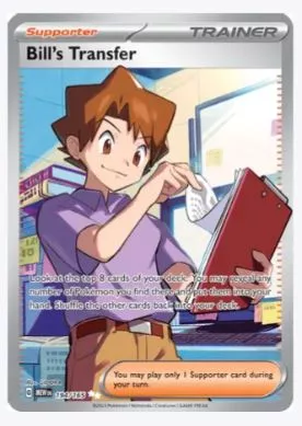 Bill's Transfer (Full Art) SV: Scarlet and Violet 151 #194/165