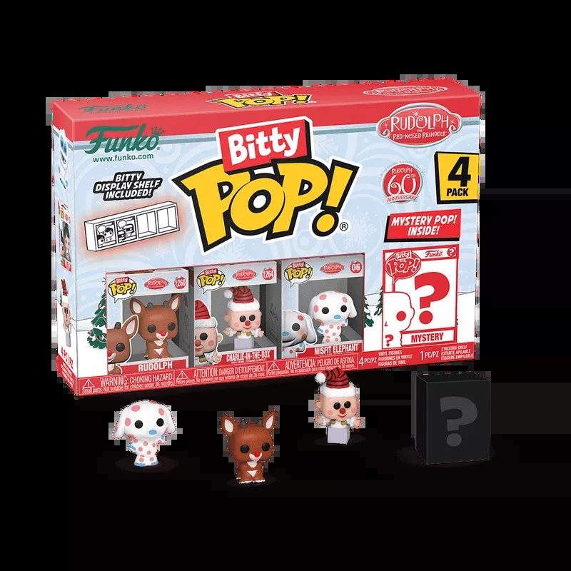 Bitty POP: Rudolph - Rudolph 4PK