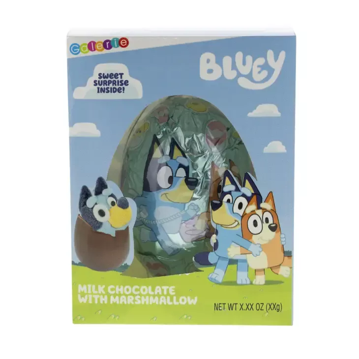 Bluey Milk Chocolate Egg W/ Marshmallow 2oz (SNG8)