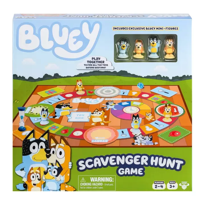 Bluey - Scavenger Hunt Game