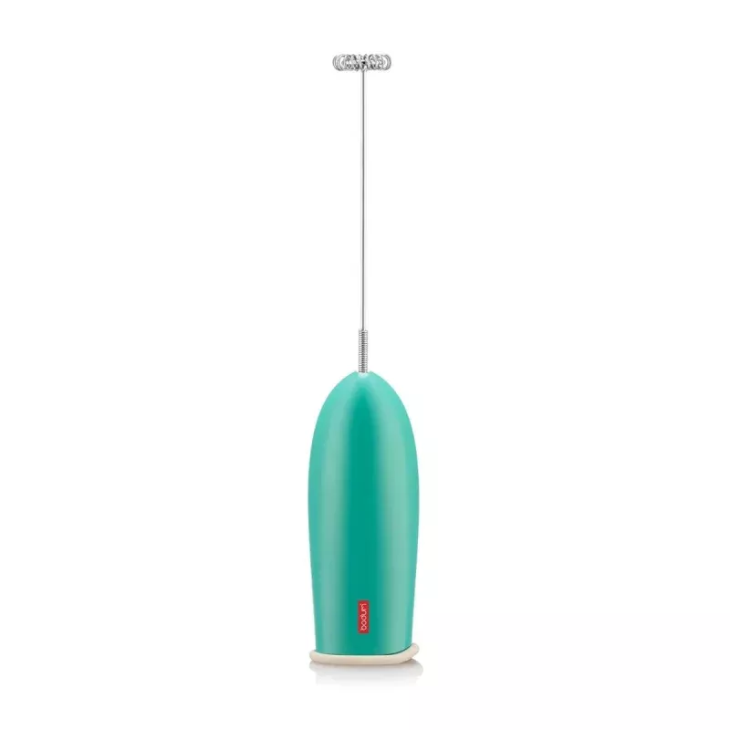 Bodum SCHIUMA Milk Frother Whisk - Turquoise