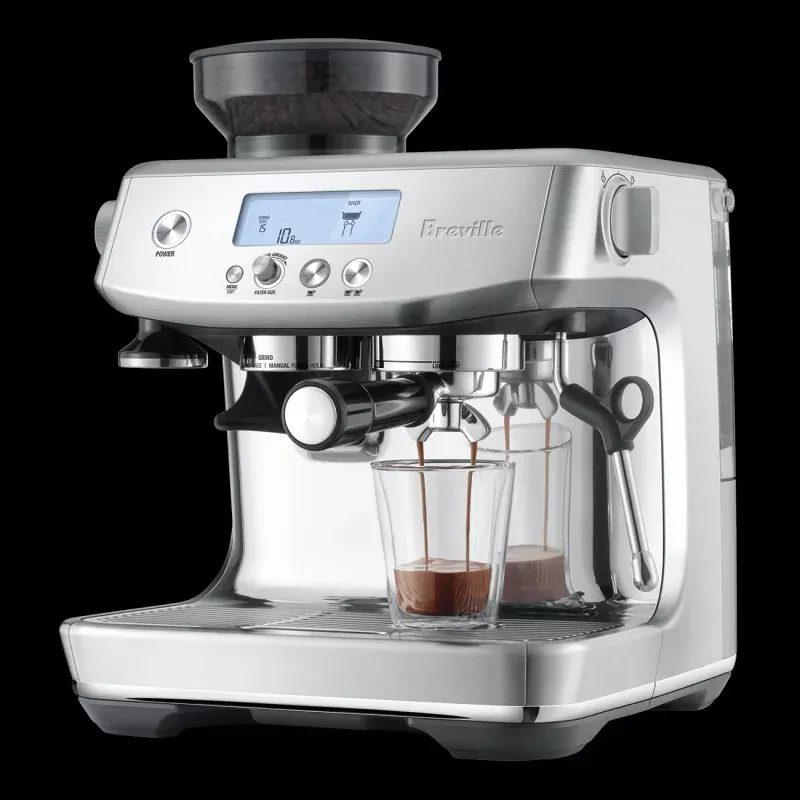 Breville Barista Pro Espresso Coffee Machine with Grinder | Brushed Stainless Steel