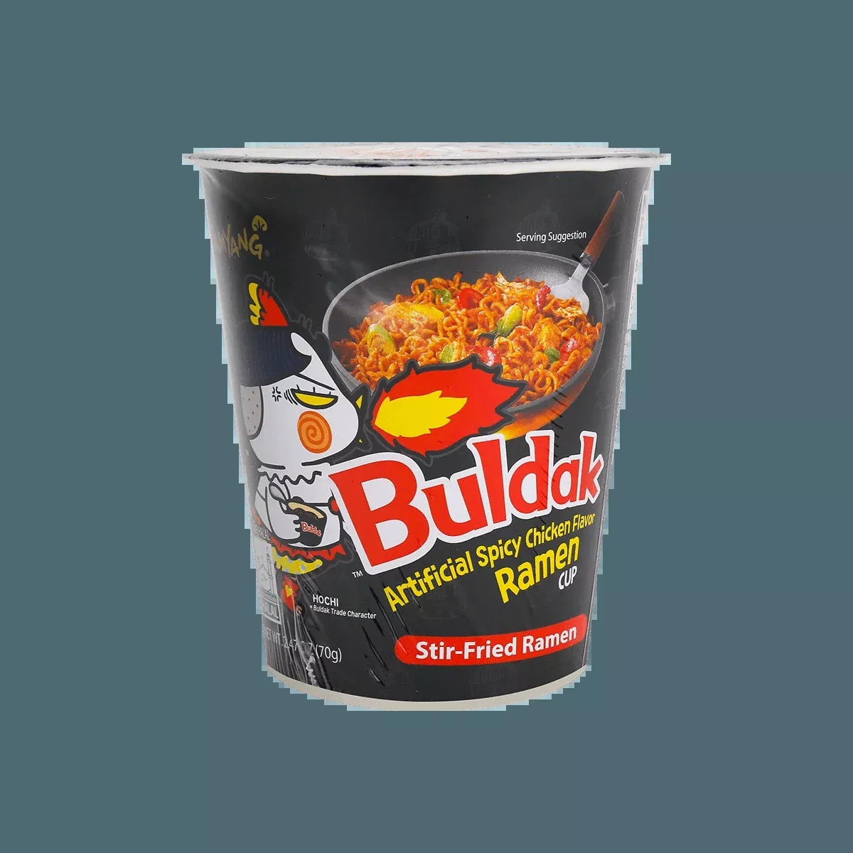 Buldak Ramen Spicy Chicken Flavor Cup - 2.47oz (SNG6)