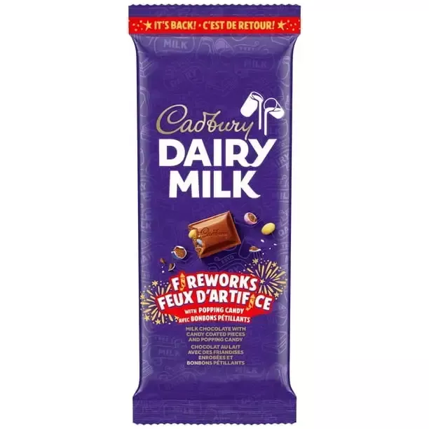 Cadbury Milk Chocolate Fireworks 90g (SNG21)