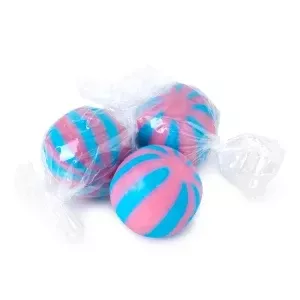 Candymans Jumbo Cotton Candy Balls - 120pc Bulk Bag (SNG16-4)