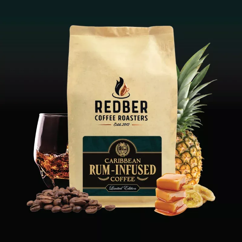 Caribbean Rum-Infused Colombia Finca Sofia Coffee