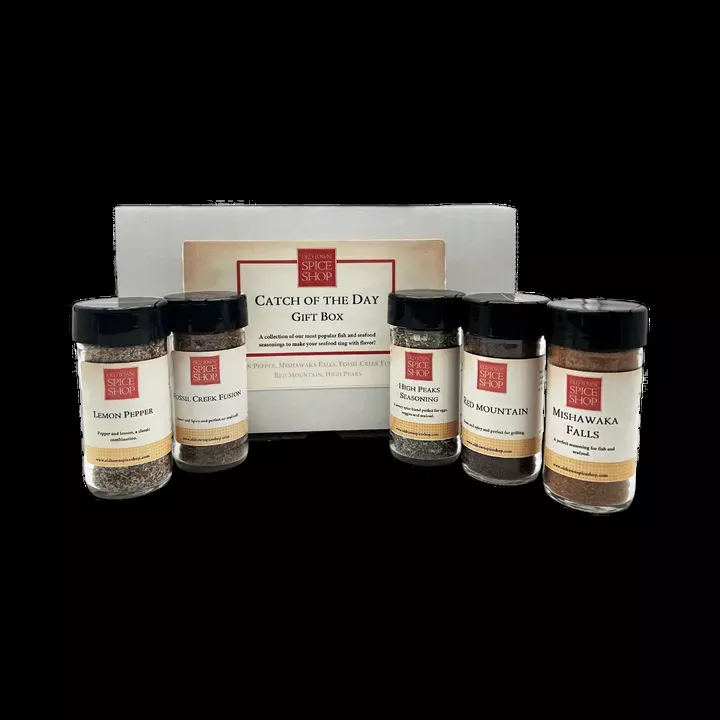 Catch of the Day Fish and Seafood Seasonings Gift Box