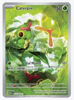 Caterpie (Illustration Rare) SV: Scarlet and Violet 151 #172/165