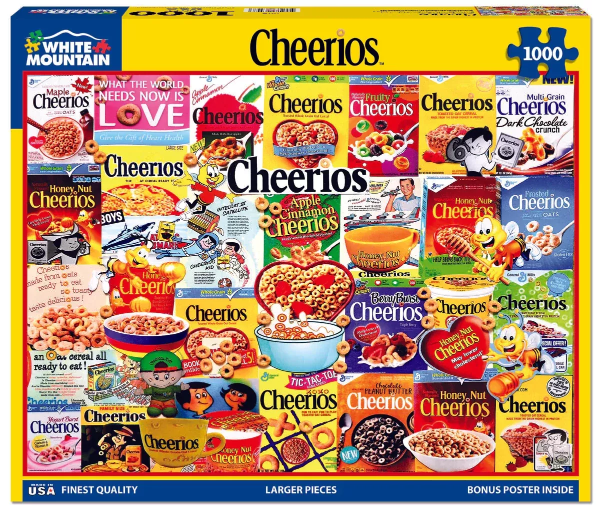 Cheerios (1874pz) - 1000 Piece Puzzle (OOS)
