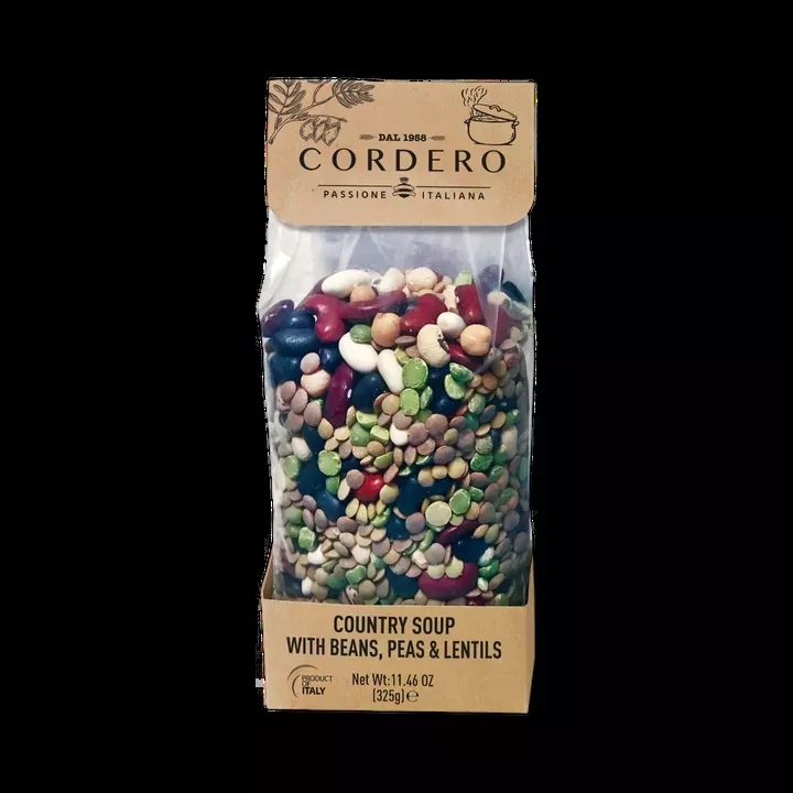 "Cordero" Country Soup with Beans, Peas & Lentils, 11.46oz