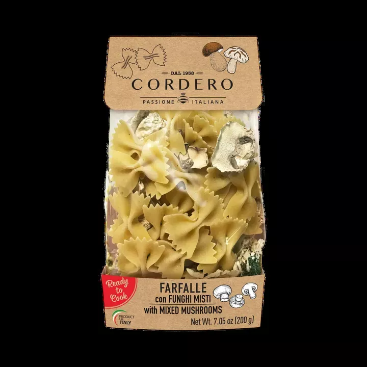 "Cordero" Farfalle with mixed Mushrooms, 7.05oz