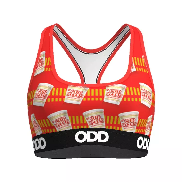 Cup Noodles Womens Sports Bra - Small