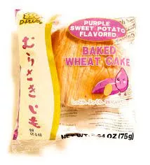 D-PLUS Baked Wheat Cake - Purple Sweet Potato 2.64oz