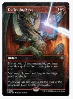 Deflecting Swat (Borderless) - Commander Masters - #0698