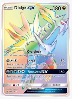 Dialga GX (Secret) SM - Ultra Prism # 164/156