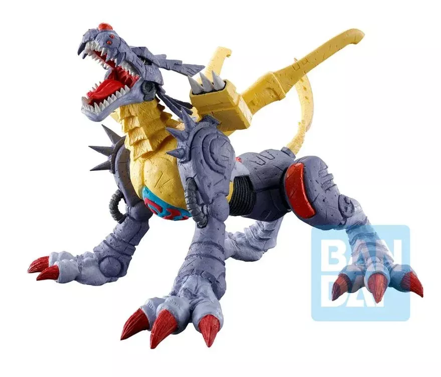 Digimon Adventure Metal Garurumon Bandai Spirits Ichibansho Figure