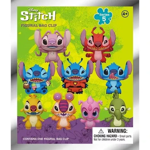 Disney - Stitch 3D Foam Bag Clip Series 5 (SNG24)