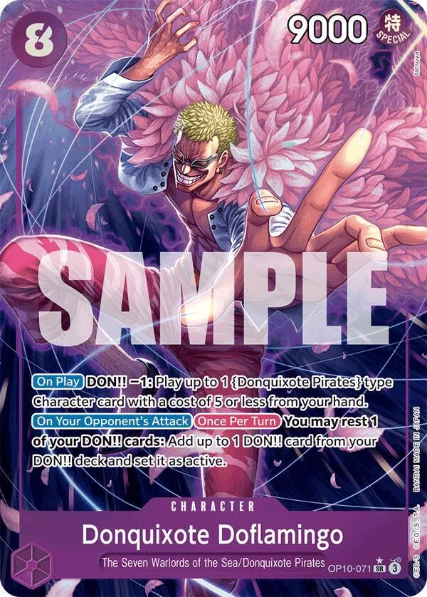 Donquixote Doflamingo (Parallel) - Royal Blood - OP10-071