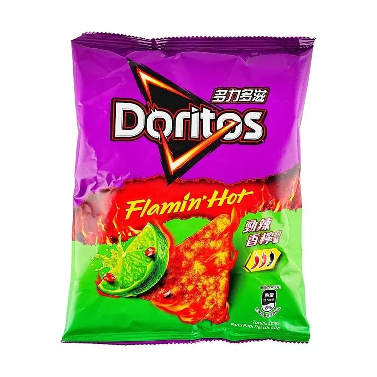 Doritos Flamin' Hot Spicy Lemon Flavor 68g