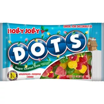 Dots Holly Jolly Laydown Bag - 11oz (SNG12)