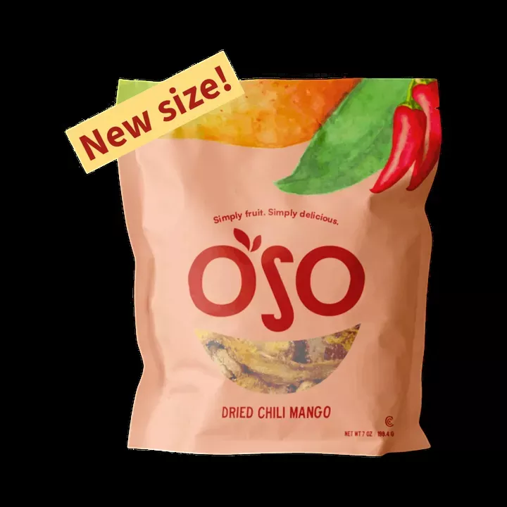 Dried Chili Mango - 7 Oz bag