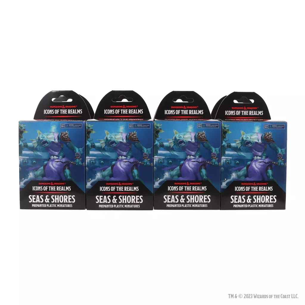 Dungeons & Dragons: Icons of the Realms - Set 28 Seas & Shores Boosters